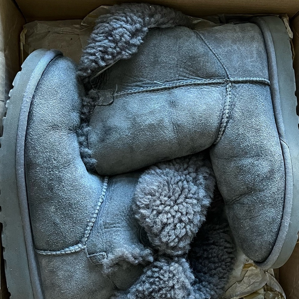 Uggs - Bailey Button Grey - image 4
